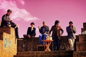noel and pandas pink sky