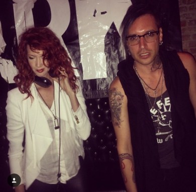 DJING AT CLUB TOXIC LA